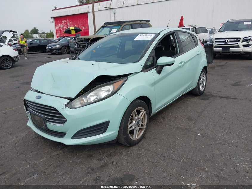 2017 Ford Fiesta, Удар спереди, IAAI, VIN 3FADP4EJ7HM132015 — фото 2