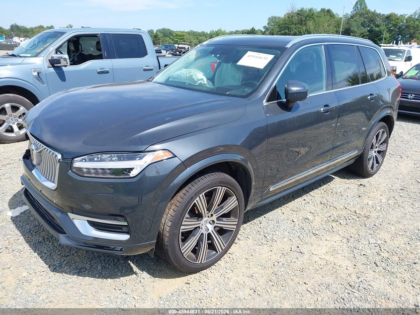 2022 Volvo XC90, Rear, IAAI, VIN YV4A22PL2N1861723 — photo 2