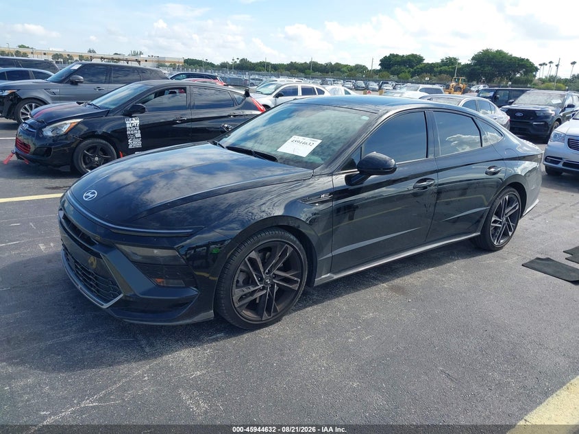 Vin: kmhl54jc7sa522230, lot: 46443804, hyundai sonata n line 20252