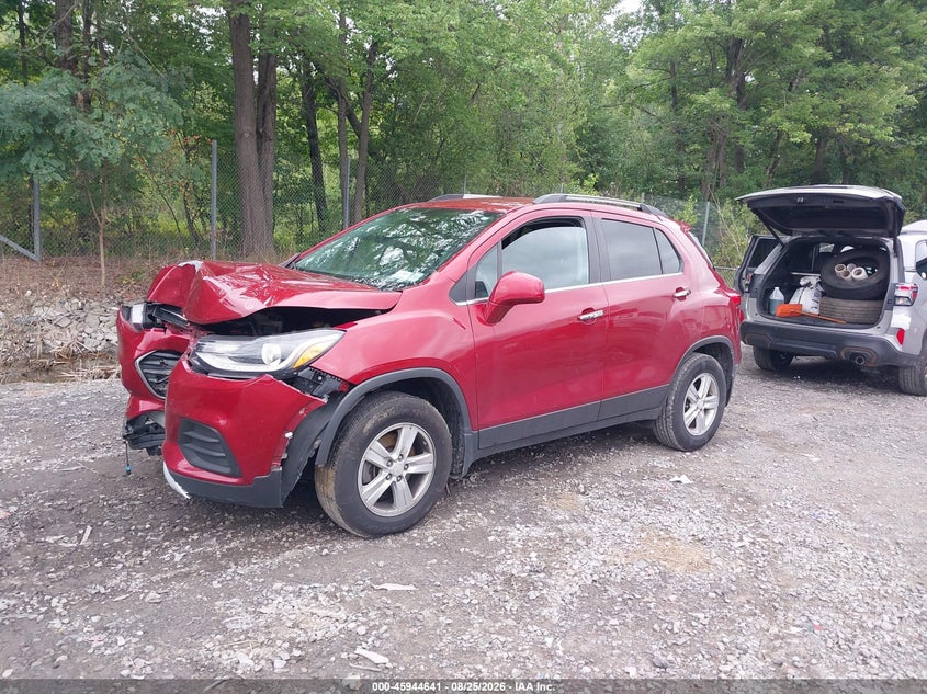 2018 Chevrolet Trax, Удар спереди, IAAI, VIN 3GNCJPSB9JL253007 — фото 2