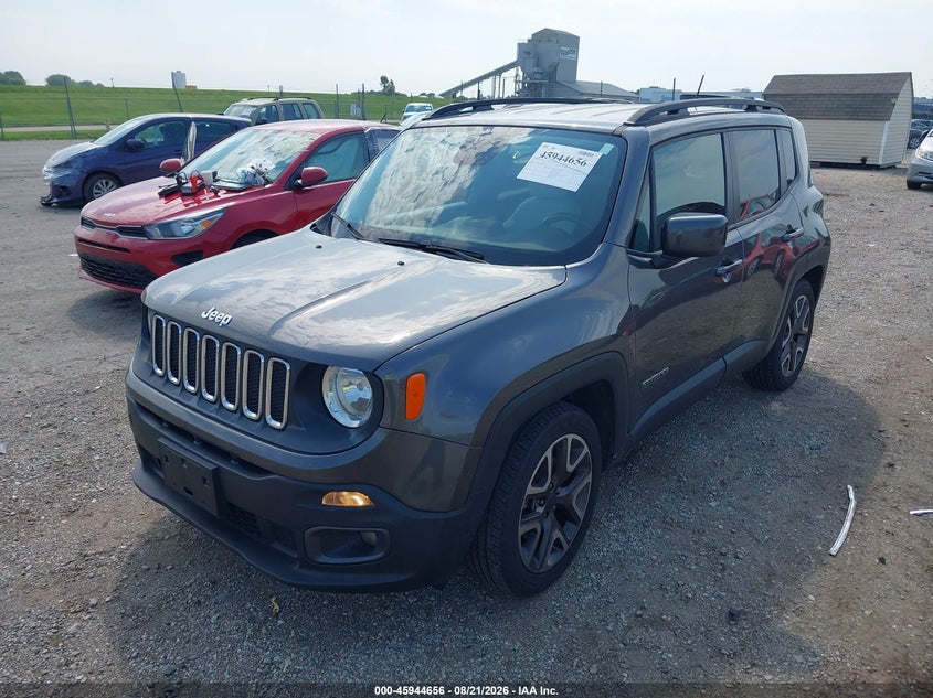 2017 Jeep Renegade, Удар сзади, IAAI, VIN ZACCJABB3HPE42078 — фото 2