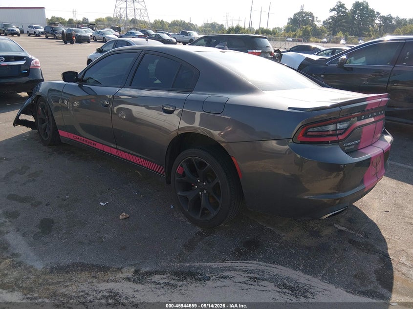 Vin: 2c3cdxhg1gh218826, lot: 46443831, dodge charger sxt 20163