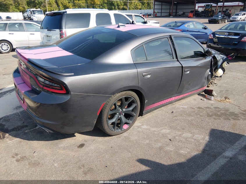 Vin: 2c3cdxhg1gh218826, lot: 46443831, dodge charger sxt 20164