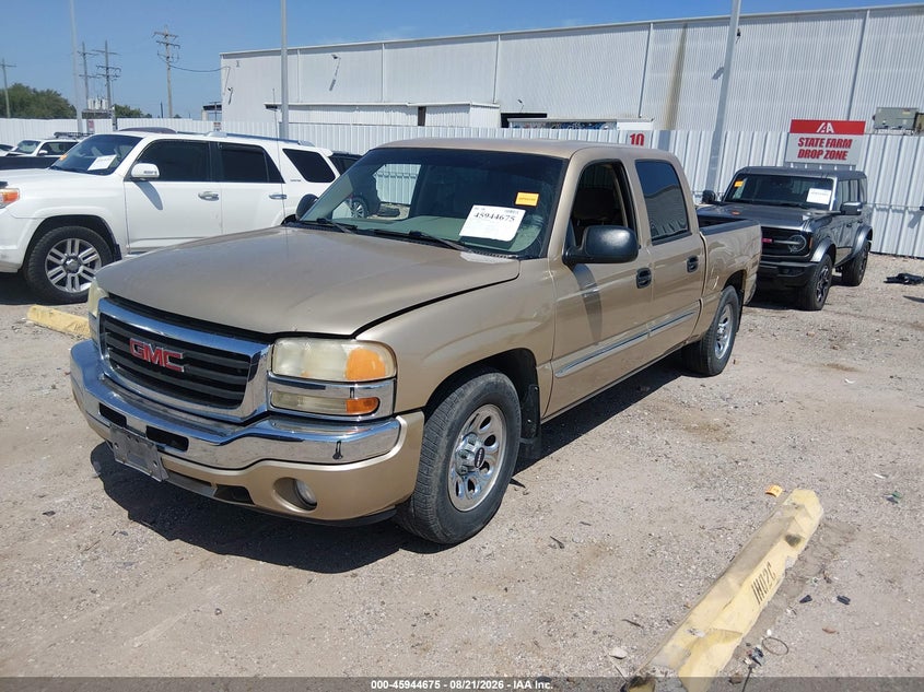 2006 GMC Sierra, Угон, IAAI, VIN 2GTEC13V961264583 — фото 2