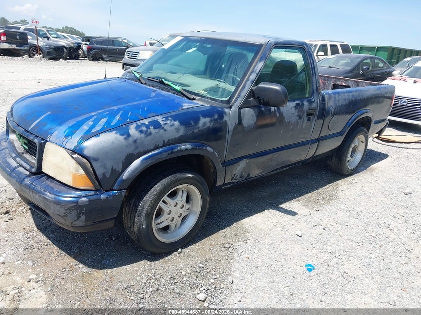 2000 GMC Sonoma, Обычный износ, IAAI, VIN 1GTCS1444YK124914 — фото 2