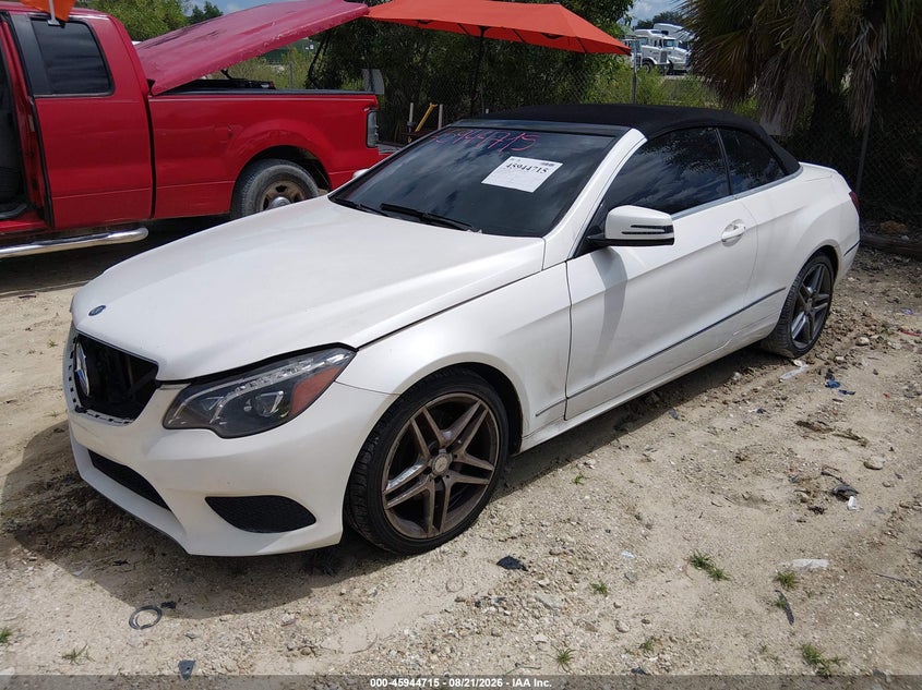 2014 Mercedes-Benz E-klasse, Звичайний знос, IAAI, VIN WDDKK5KF0EF270129 — фото 2