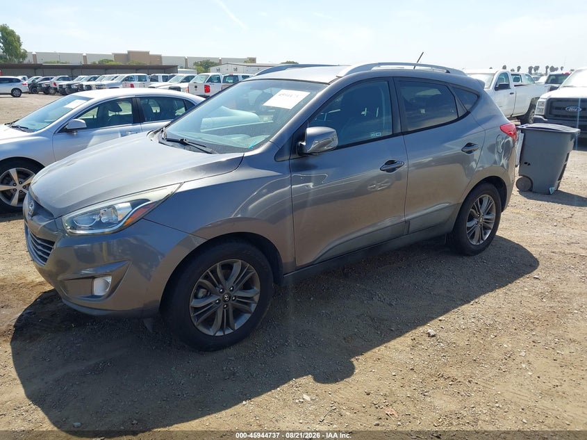 2015 Hyundai Tucson, Звичайний знос, IAAI, VIN KM8JU3AG2FU054032 — фото 2
