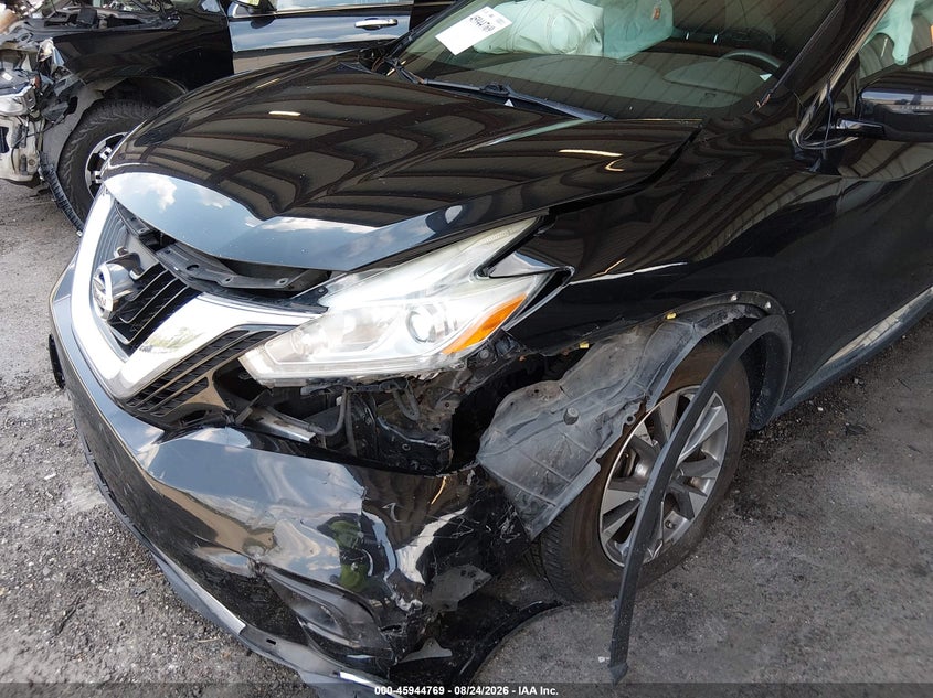 NISSAN MURANO 2016 VIN 5N1AZ2MH6GN132629