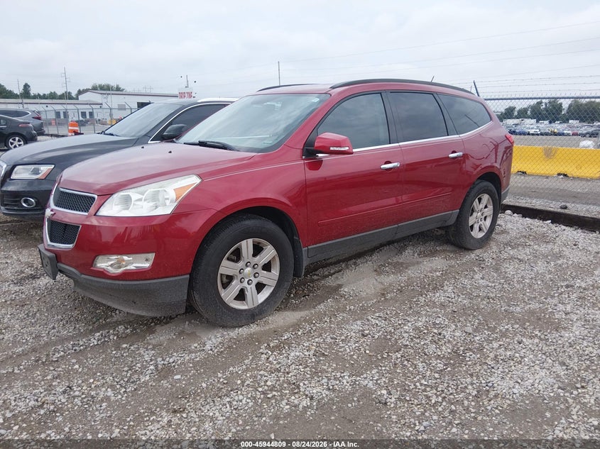 2012 Chevrolet Traverse, Град, IAAI, VIN 1GNKVGED6CA330293 — фото 2