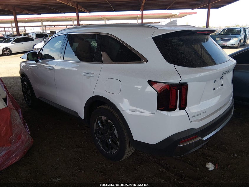 Vin: 5xyrl4jc8tg426306, lot: 46443985, kia sorento s 20263