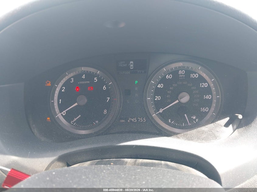 LEXUS ES 350 2007 VIN JTHBJ46G572015284