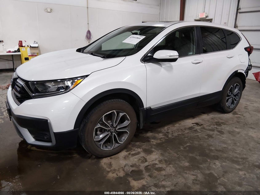 2021 Honda Cr-V Awd Ex, Удар сзади, IAAI, VIN 2HKRW2H54MH617170 — фото 2
