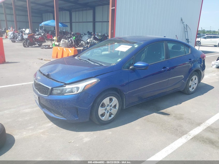 Vin: 3kpfl4a78he137257, lot: 46444065, kia forte lx 20172