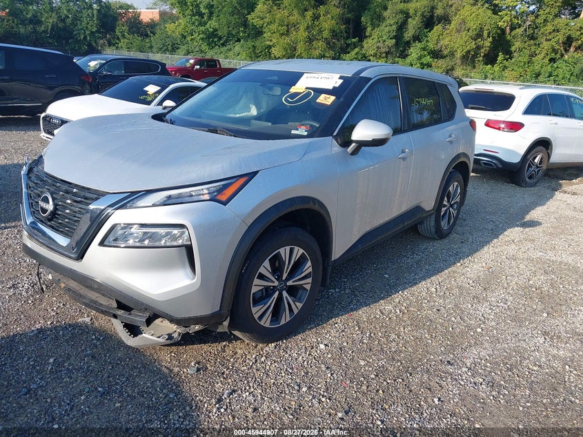 Vin: jn8bt3bb1pw467164, lot: 46444079, nissan rogue sv intelligent awd 20232