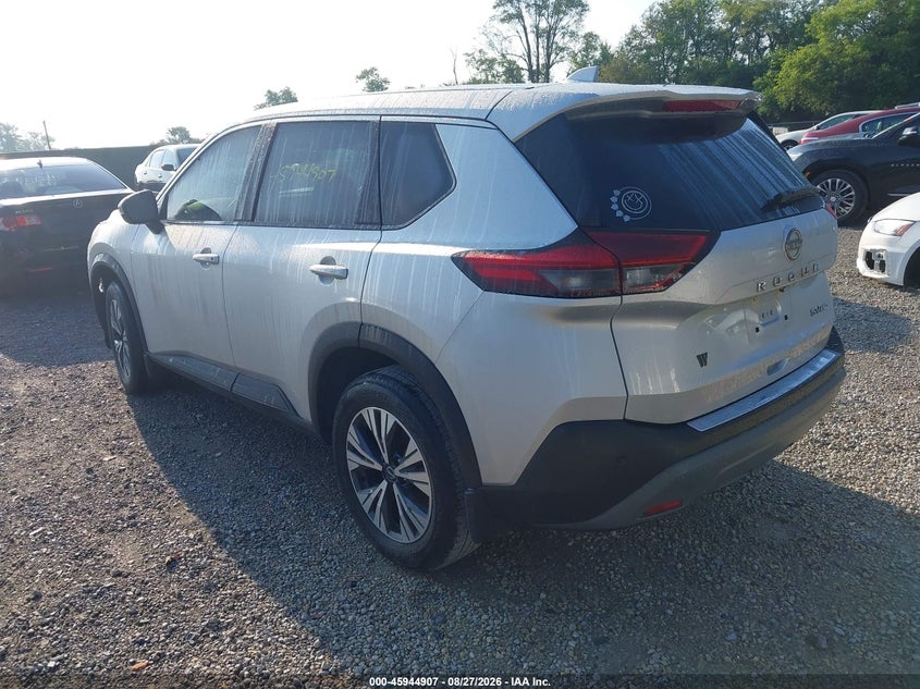 Vin: jn8bt3bb1pw467164, lot: 46444079, nissan rogue sv intelligent awd 20233