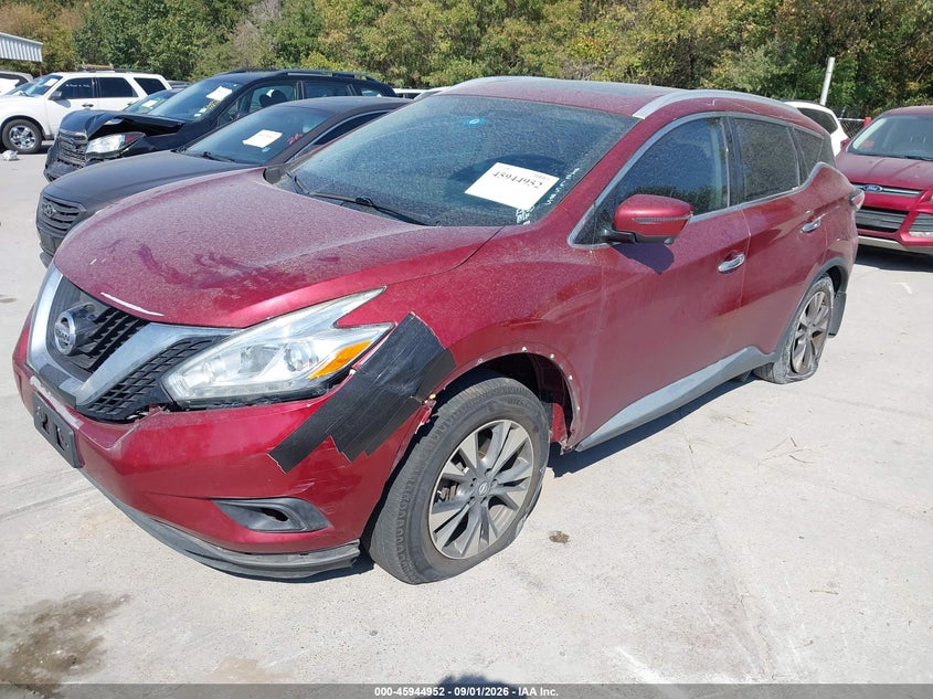 2017 NISSAN MURANO auction photo 2