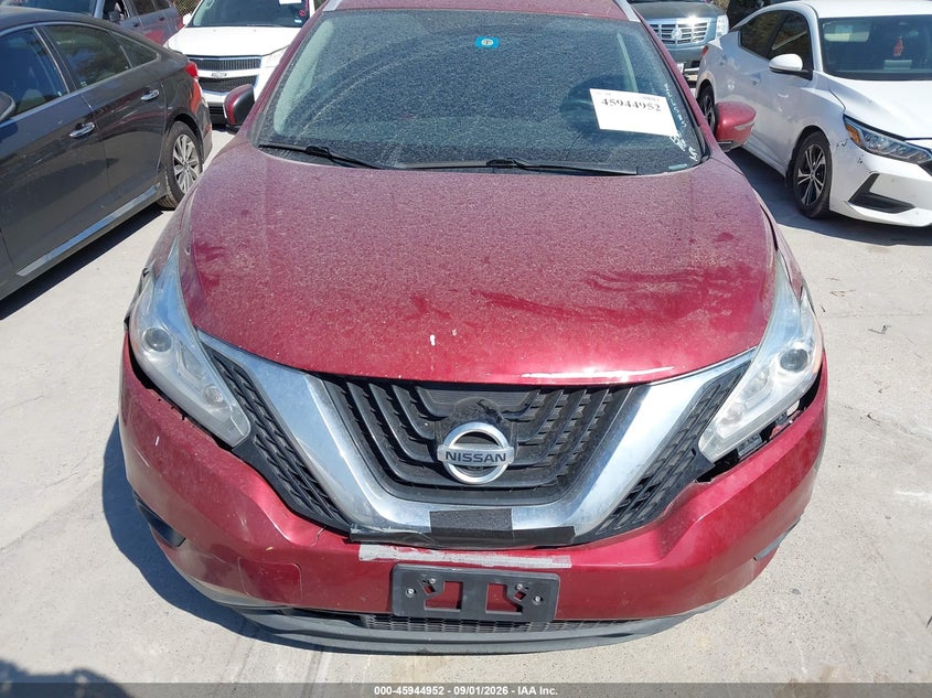 2017 NISSAN MURANO auction photo 6