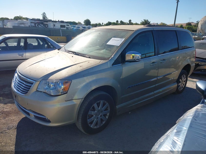 2012 Chrysler Town & Country, Удар спереду, IAAI, VIN 2C4RC1CG5CR125079 — фото 2