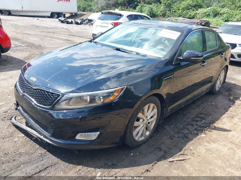 2015 Kia Optima, Затопление, IAAI, VIN 5XXGN4A77FG415276 — фото 2