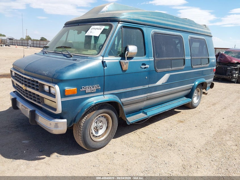 1993 Chevrolet Van, Normal Wear & Tear, IAAI, VIN 2GBEG25K0P4147914 — photo 2