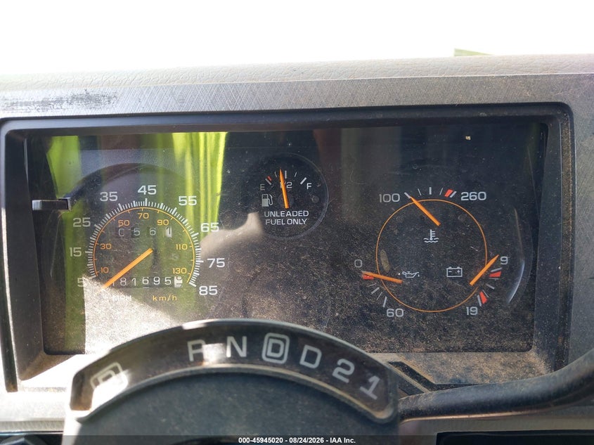 1993 CHEVROLET VAN VAN 5.7L V8 FI OHV 16V F2