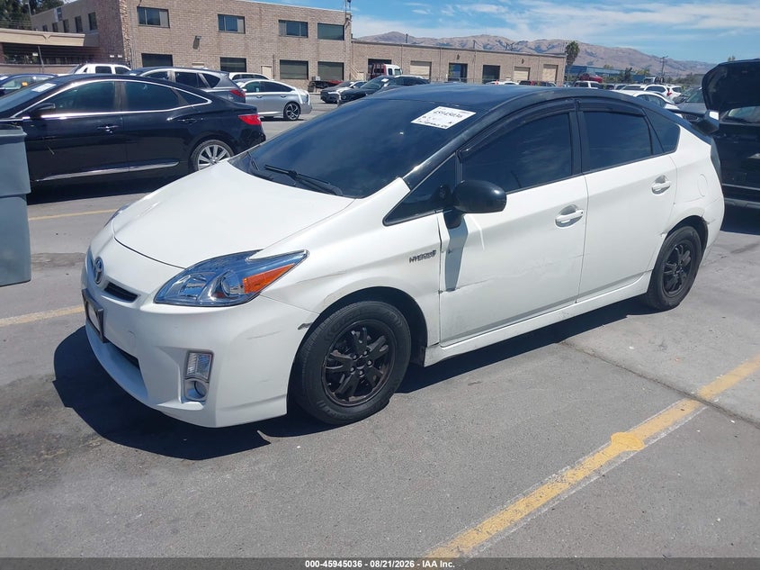2010 Toyota Prius, Левый бок, IAAI, VIN JTDKN3DU1A0091290 — фото 2