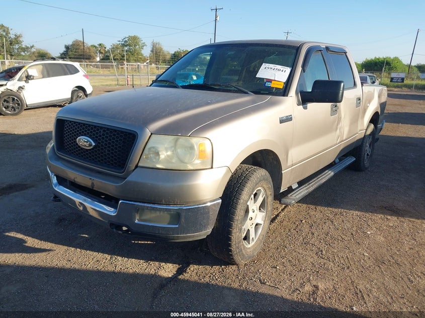 2004 Ford F-150, Рама, IAAI, VIN 1FTRW14W44KC78260 — фото 2