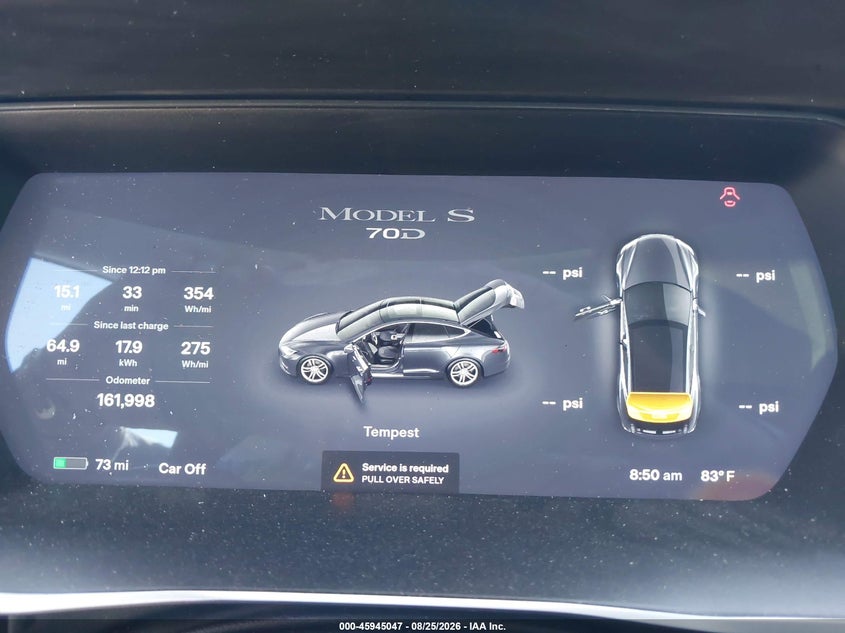TESLA MODEL S 2015 VIN 5YJSA1S29FF096442