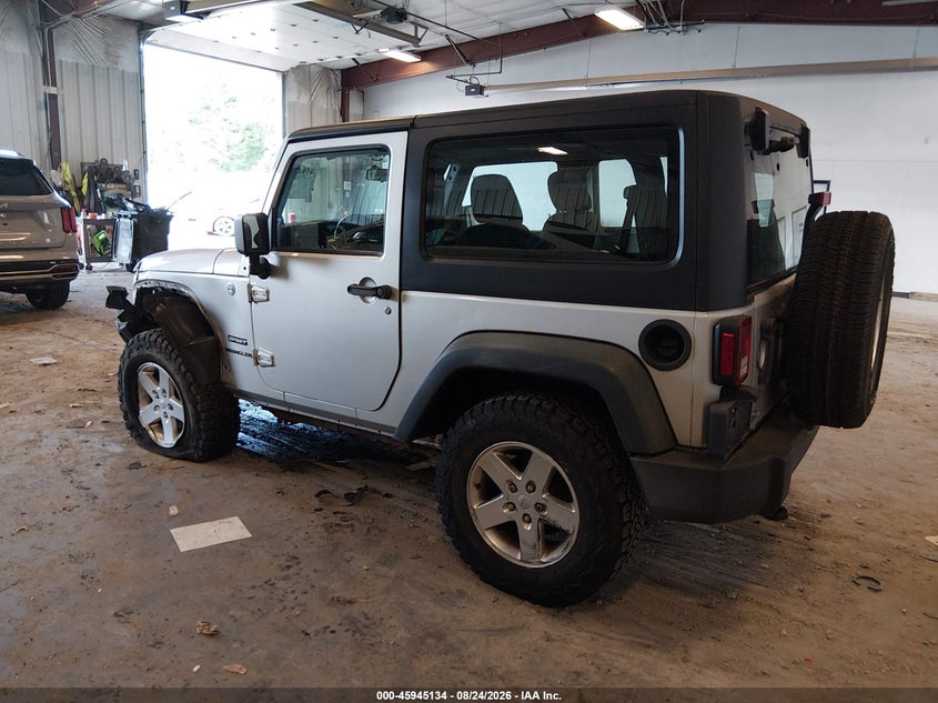 Vin: 1c4ajwag0cl208415, lot: 46444306, jeep wrangler sport 20123