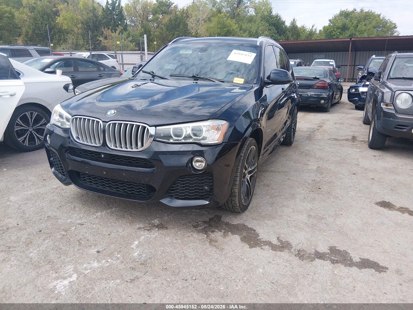 Vin: 5uxwx7c34h0w39724, lot: 46444324, bmw x3 xdrive35i 20172