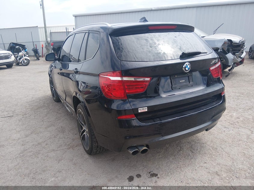 Vin: 5uxwx7c34h0w39724, lot: 46444324, bmw x3 xdrive35i 20173