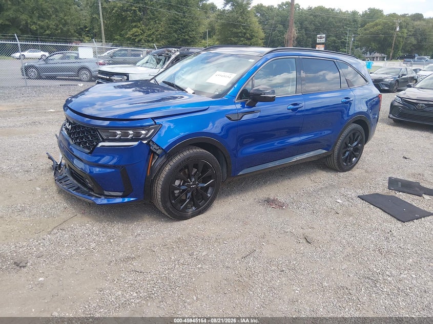 KIA SORENTO 2022 VIN 5XYRK4LF5NG120676