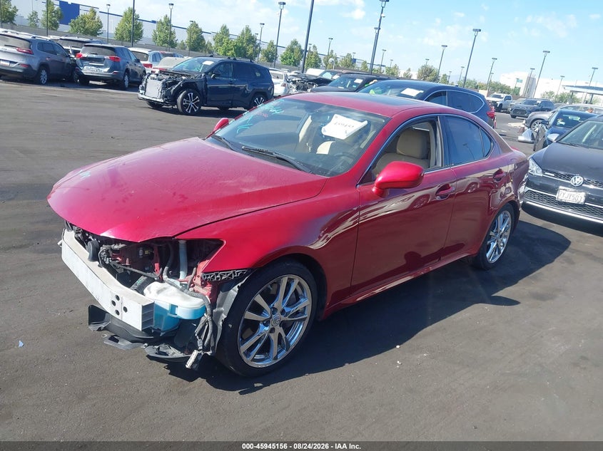 LEXUS IS 350 2006 VIN JTHBE262165002669