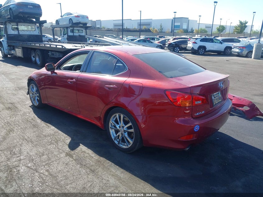 LEXUS IS 350 2006 VIN JTHBE262165002669