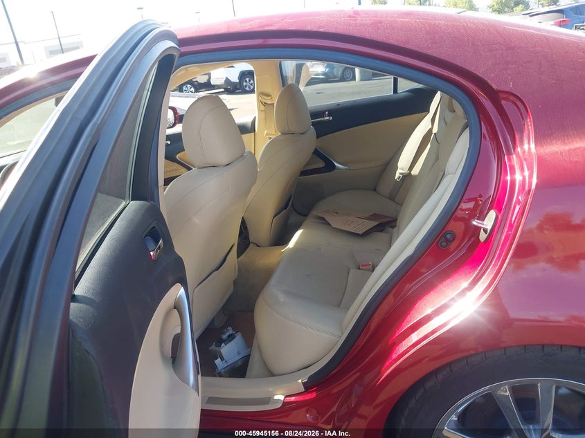 LEXUS IS 350 2006 VIN JTHBE262165002669