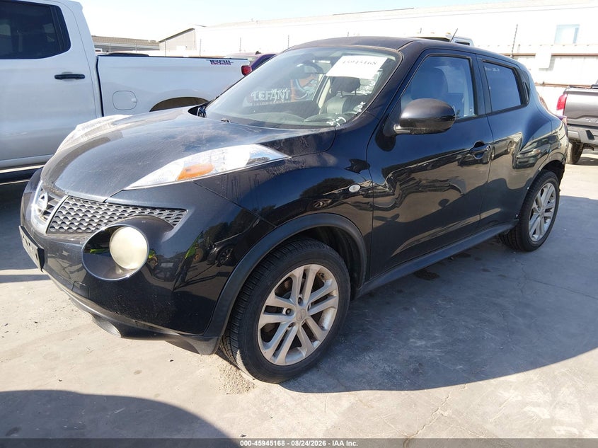2012 Nissan Juke, Left Rear, IAAI, VIN JN8AF5MR2CT117093 — photo 2