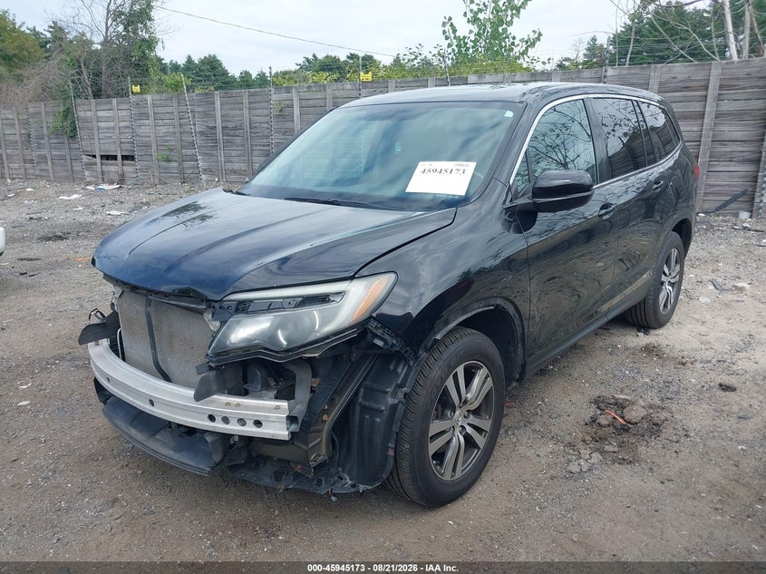 HONDA PILOT 2016 VIN 5FNYF6H51GB009449