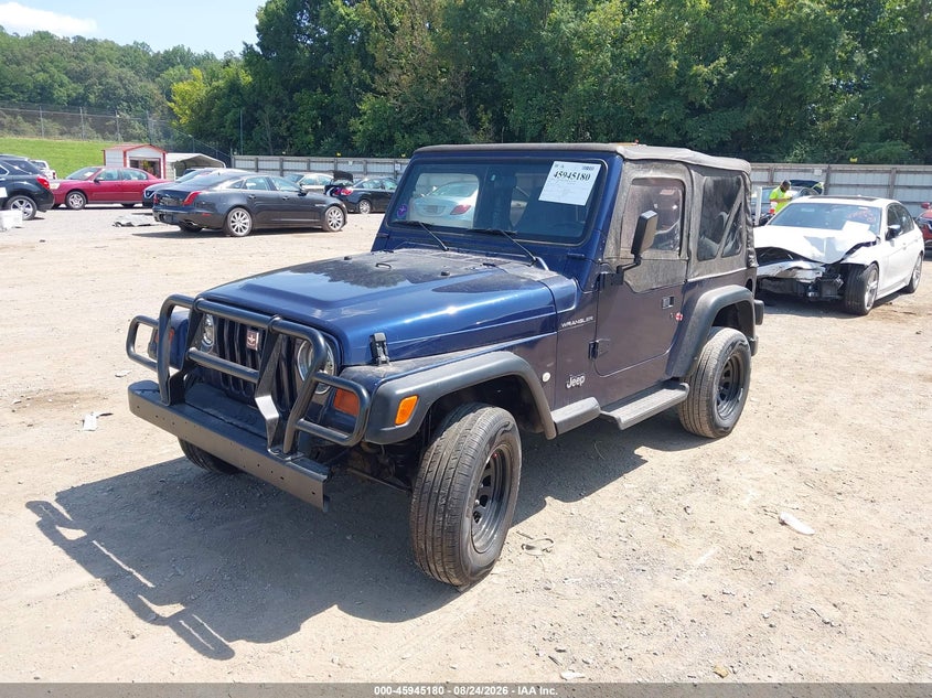 1997 Jeep Wrangler Se, Mechanical, IAAI, VIN 1J4FY29P1VP437349 — photo 2