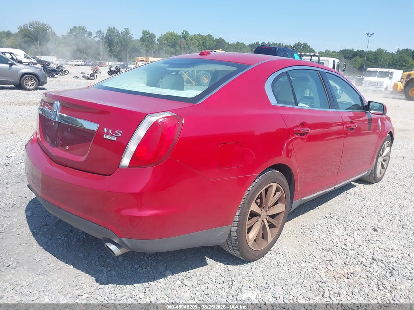 LINCOLN MKS 2009 VIN 1LNHM94R29G624712