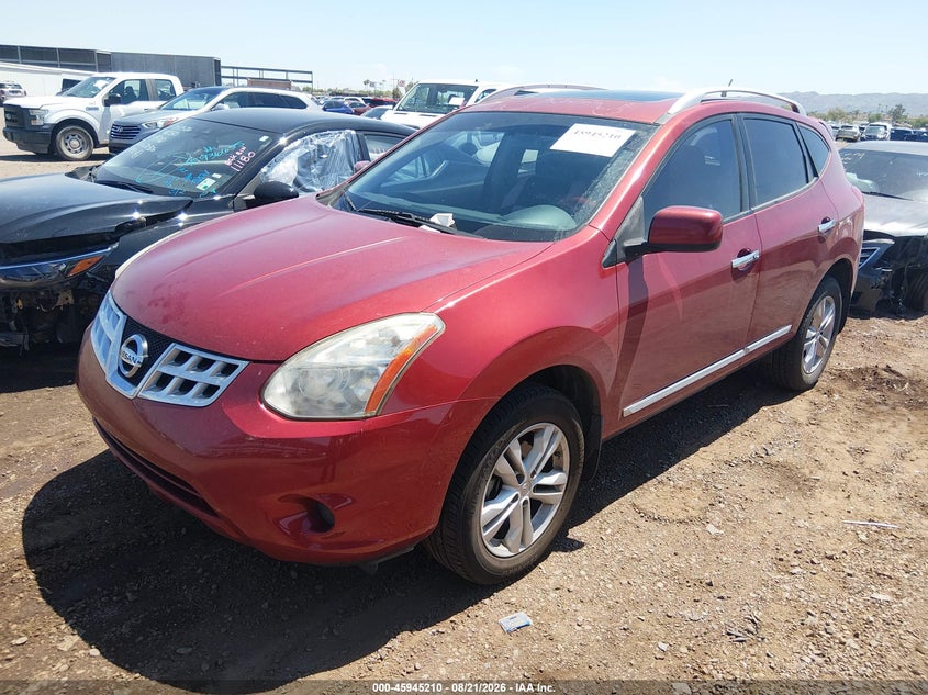 2012 Nissan Rogue, Normal Wear & Tear, IAAI, VIN JN8AS5MT6CW286135 — photo 2