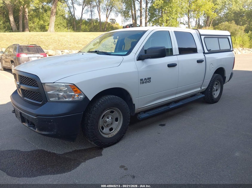 Vin: 1c6rr7kg1hs605717, lot: 46444385, ram 1500 tradesman  4x4 5'7 box 20172