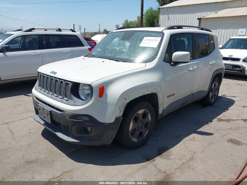 2016 Jeep Renegade, Звичайний знос, IAAI, VIN ZACCJABW5GPC50825 — фото 2