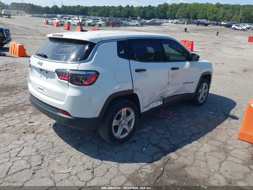 Vin: 3c4njdan9pt516939, lot: 46444414, jeep compass sport 4x4 20234