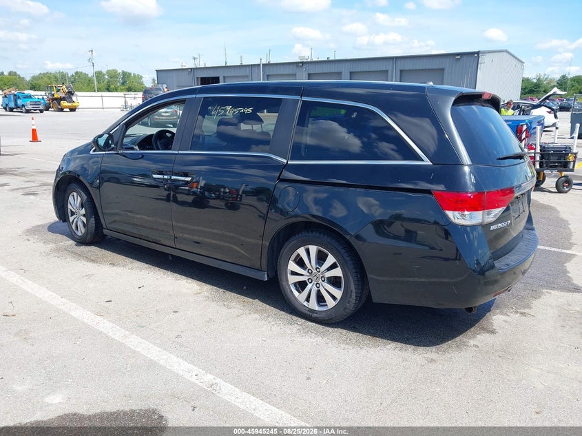 Vin: 5fnrl5h31gb097005, lot: 46444417, honda odyssey se 20163