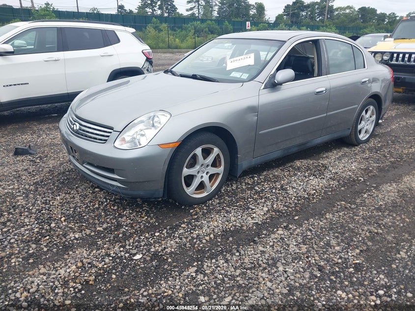 INFINITI G35X 2004 VIN JNKCV51FX4M707490