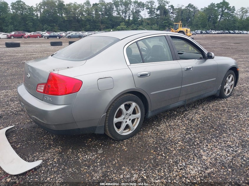 INFINITI G35X 2004 VIN JNKCV51FX4M707490