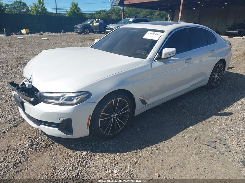 2023 BMW 5er, Front End, IAAI, VIN WBA73BJ04PWY03267 — photo 2