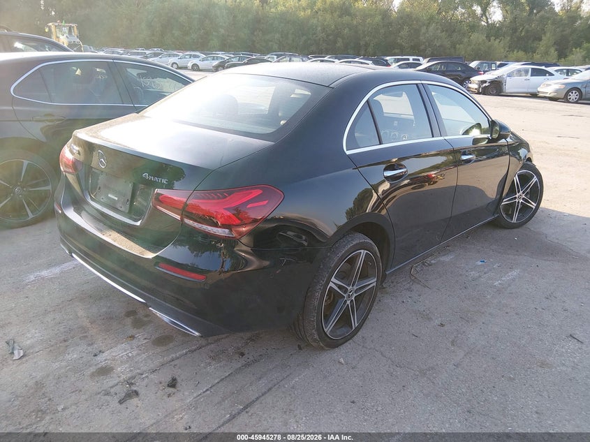 MERCEDES-BENZ A 220 2022 VIN W1K3G4FB0NJ367609