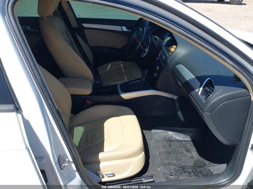 2014 AUDI A4 SEDAN 2.0L I-4 DI, DOHC, VVT, TURBO, 220HP