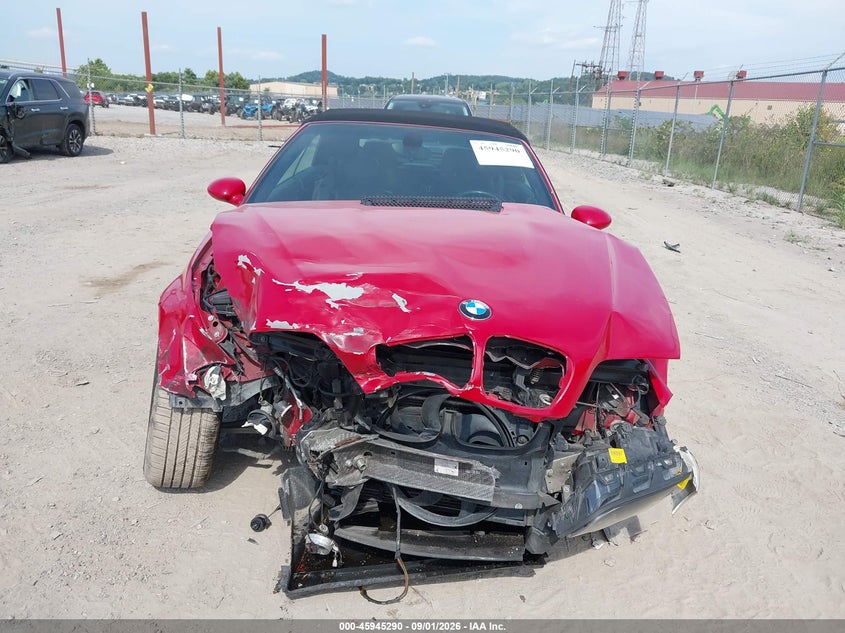 BMW M3 2002 VIN WBSBR93482PK00399